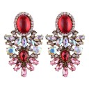 Dames oorbellen met zirkonen G639 50