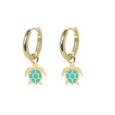 Dames oorbellen met zirkonen G641 16