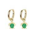 Dames oorbellen met zirkonen G641 17