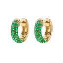 Dames oorbellen met zirkonen G641 19