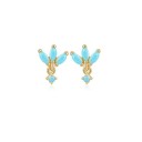 Dames oorbellen met zirkonen G641 33