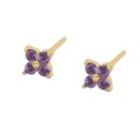 Dames oorbellen met zirkonen G641 42