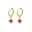 Dames oorbellen met zirkonen G641 56