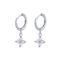 Dames oorbellen met zirkonen G641 59