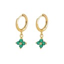 Dames oorbellen met zirkonen G641 60