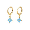 Dames oorbellen met zirkonen G641 62