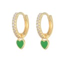 Dames oorbellen met zirkonen G641 64