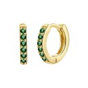 Dames oorbellen met zirkonen G641 69
