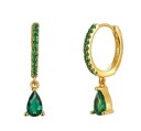 Dames oorbellen met zirkonen G641 70
