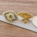 Dames oorbellen met zirkonen G668 17