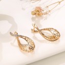 Dames oorbellen met zirkonen G936 3