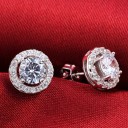 Dames oorbellen met zirkonen H798 2