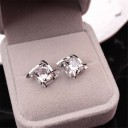 Dames oorbellen met zirkonen H844 1