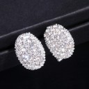 Dames oorbellen met zirkonen J120 3