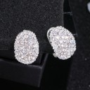 Dames oorbellen met zirkonen J120 5