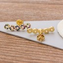 Dames oorbellen met zirkonen J452 7