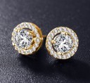 Dames oorbellen met zirkoon J1753 9