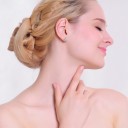 Dames oorbellen met zirkoon J1753 4