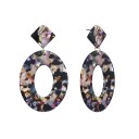 Dames oorbellen Ovals J2390 9