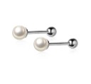 Dames oorbellen parel C1216 6