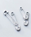 Dames oorbellen veiligheidsspeld R59 1