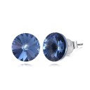 Dames oorstekers met kristal G813 18
