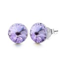 Dames oorstekers met kristal G813 23