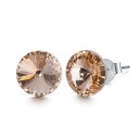 Dames oorstekers met kristal G813 6