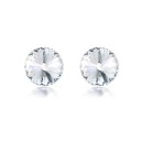Dames oorstekers met kristal G813 9