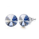 Dames oorstekers met kristal G813 11