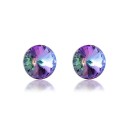 Dames oorstekers met kristal G813 13