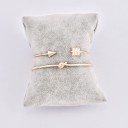 Dames open armband 2 st. 3