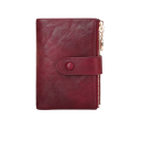 Dames opvouwbare portemonnee 13 x 9 x 3 cm Kunstleer Grote capaciteit voor creditcards, debetkaarten en loyaliteitskaarten Elegante 12
