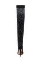 Dames overknee laarzen met strass steentjes 4