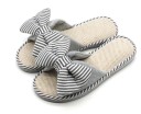 Dames pantoffels met strik 4
