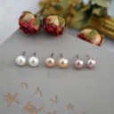 Dames parel oorbellen A2749 2