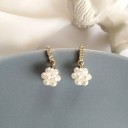 Dames parel oorbellen H733 14