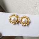 Dames parel oorbellen H733 7