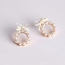 Dames parel oorbellen H813 4