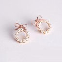 Dames parel oorbellen H813 2