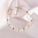 Dames parelarmband P158 4