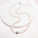 Dames parelketting G487 3