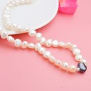Dames parelketting G487 2