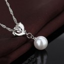 Dames parelketting G643 2