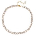Dames parelketting G777 2