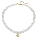Dames parelketting G778 1