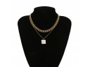 Dames parelketting G808 10