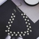 Dames parelketting G814 3