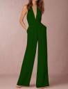 Dames party jumpsuit met open rug A2078 10