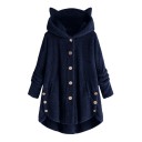 Dames pluizige sweater met oren 4